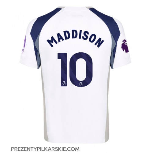 Stroje piłkarskie Tottenham Hotspur James Maddison #10 Koszulka Podstawowej 2025-26 Krótki Rękaw